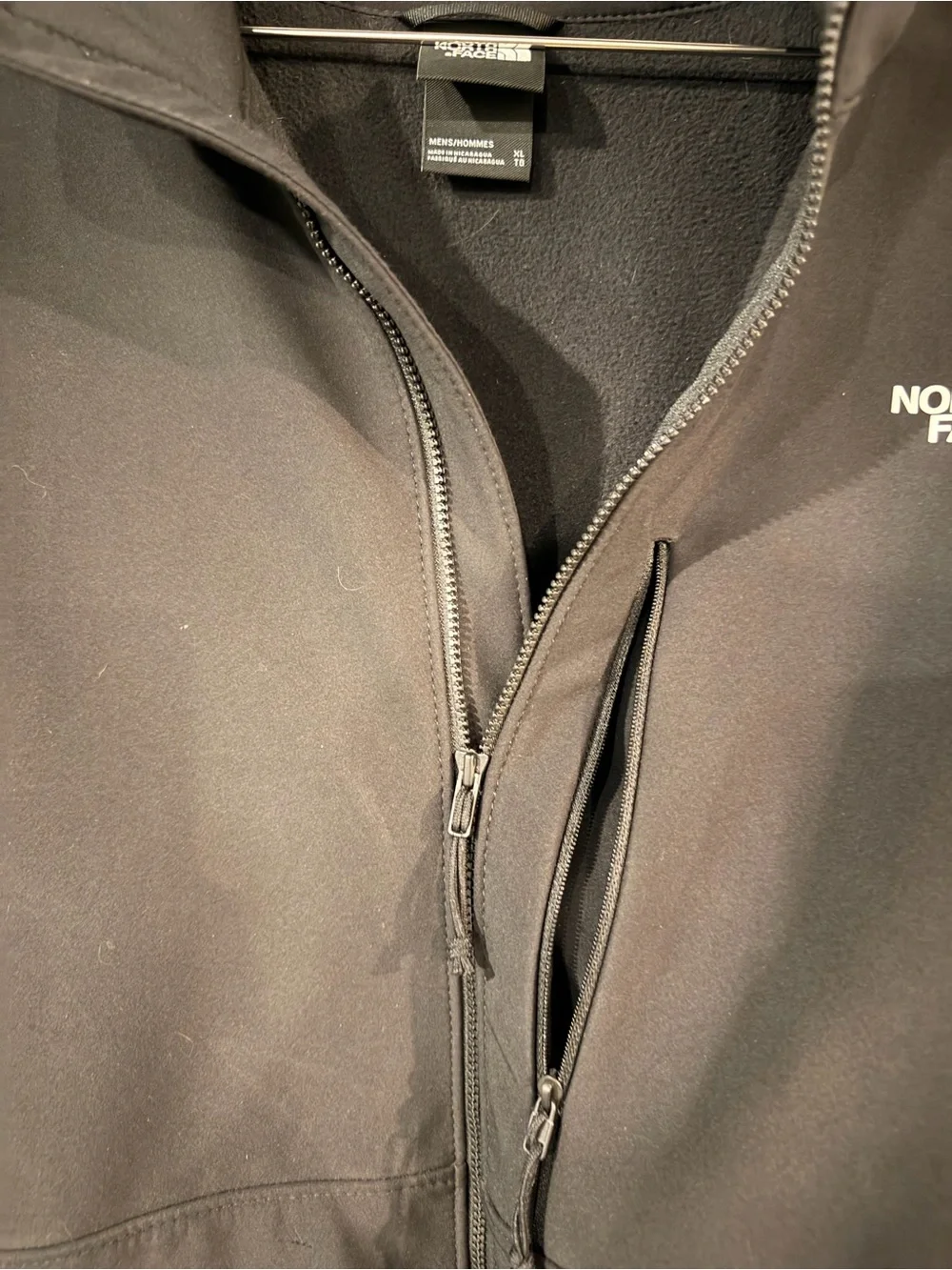 The North Face Men's Black Performance Softshell Jacket